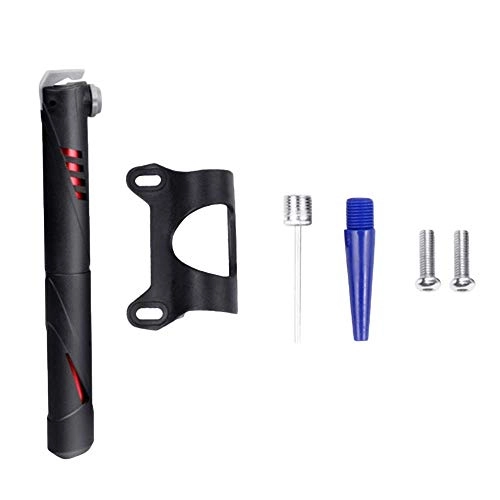 Bike Pump : CPAZT Bike pump 1 Set Mini Bicycle Inflator Tire Pump Portable Aluminum Alloy Mountain Road Bike Air Cycling Tyre Hand Pressure Bicycle Parts YCLIN