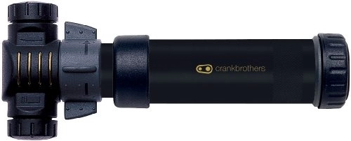 Bike Pump : Crank Brothers Power Pump Pro Ultralight Compact Pump - Black / Gold, Each