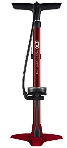 Bike Pump : CRANKBROTHERS Gem Floor Pump-Stamped Base-Red, One size