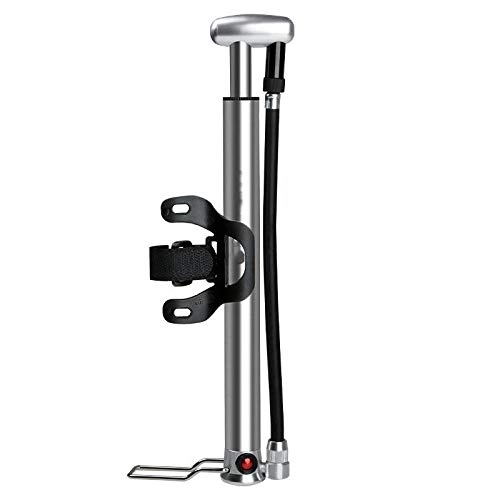 Bike Pump : DLSM Bicycle pump high pressure mini portable household rechargeable basketball mountain bike bicycle equipment accessories suitable for road mountain bikes