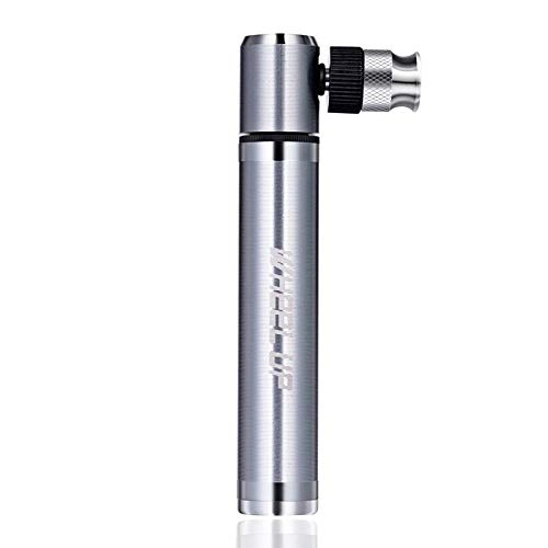 Bike Pump : DLSM Mini bicycle pump, hand pump, mini bicycle pump, hand push portable inflator, suitable for road and mountain bikes