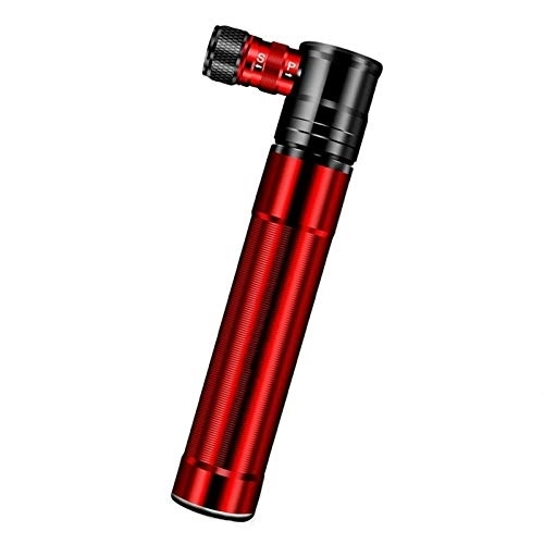 Bike Pump : DLSM Mountain road bike portable bicycle pump Universal mini football pump. Accurate and fast inflation. Suitable for road mountain bikes-C1