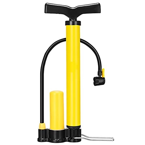 Bike Pump : DXIUMZHP Floor Pumps Floor Pumps Mini Bicycle Pump, Air Pump, Portable And Stable High Pressure Floor Pump, Suitable For Valve Presta, Schrader, Alloy Steel Precision Tube Body