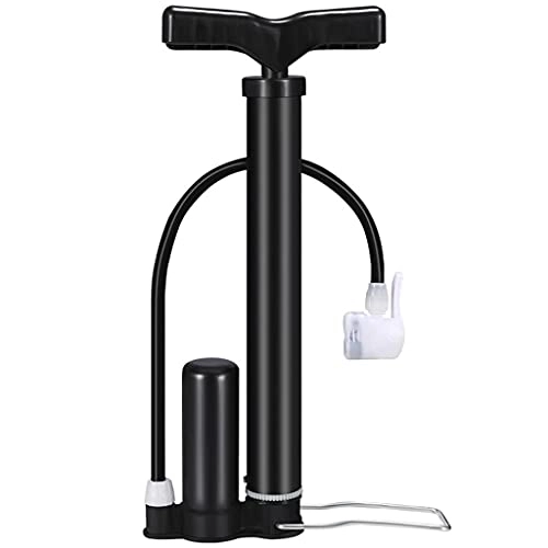 Bike Pump : DXIUMZHP Floor Pumps Portable Bike Floor Pump Mountain Bike Mini Pump, Small Portable Air Pump, Suitable For Presta, Schrader Valve British American Gas Nozzle (Color : Black, Size : 13 * 4 * 32cm)