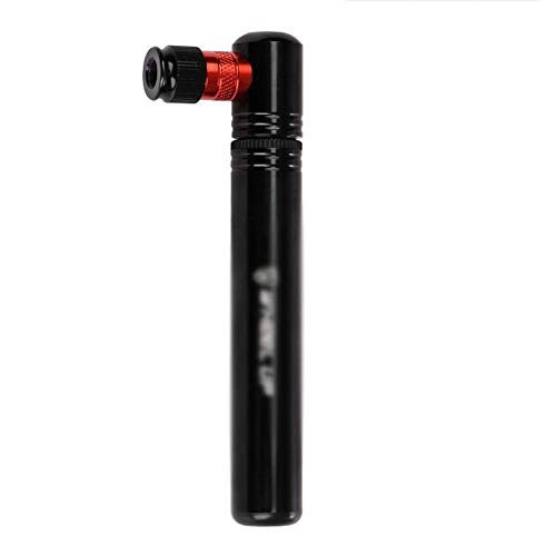Bike Pump : Eastbride Mini Bicycle Inflator, Lightweight and Portable Inflator, Ball Pump with Needle Fits Presta and Schrader, -black