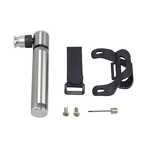 Bike Pump : Eastbride Mountain bike pump, high-pressure portable mini inflatable cylinder Presta Valve MAX160psi is suitable for folding bicycle basketball