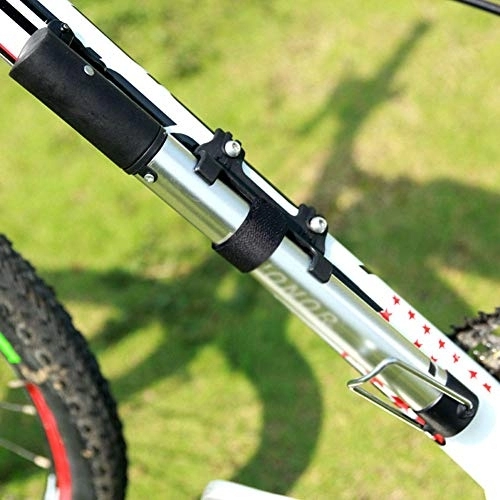 Bike Pump : Eastbride Mountain bike pump, portable mini bike high-pressure pump, antifreeze hose, Fits Presta & Schrader Valve