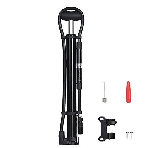 Bike Pump : Eayoly Bike Pump, Mini Aluminium Bicycle Tyre Pump, Quick Inflation & Repairs for Balls Cycling etc, Compatible with Presta & Schrader Valves, Easy Pumping & Frame Mount