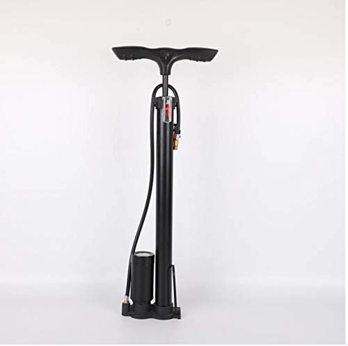 Bike Pump : FGGTMO Bike Pump, Super Fast Tyre Inflation, Pressure Bicycle Pump with Stabilizing Foot Peg and Pressure Gauge, Perfect for Balloon, Bike, Cycling, Mountain (Color : B)