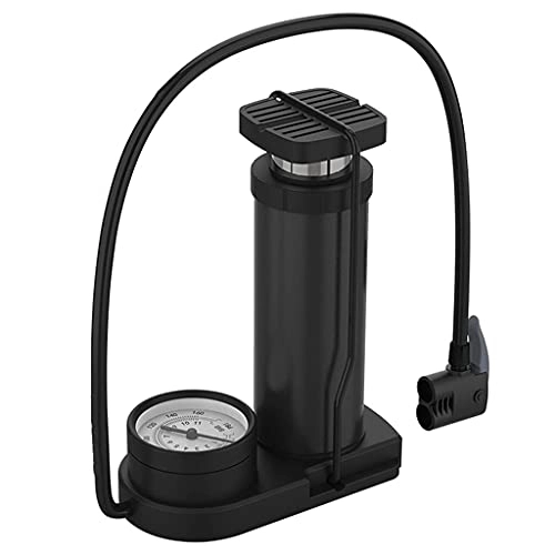 Bike Pump : Floor Pumps Bike Tire Pump Bicycle Foot Pedal Type Air Pump, Stable And Portable Mini Air Pump, With Pressure Gauge
