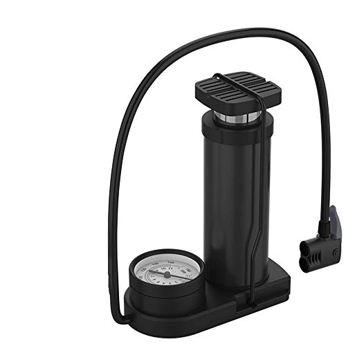Bike Pump : Foot Pump Mini Compact one-Handed Control Durable Foldable Storage Device Suitable for Cars trams Bicycles and Spherical Toys.