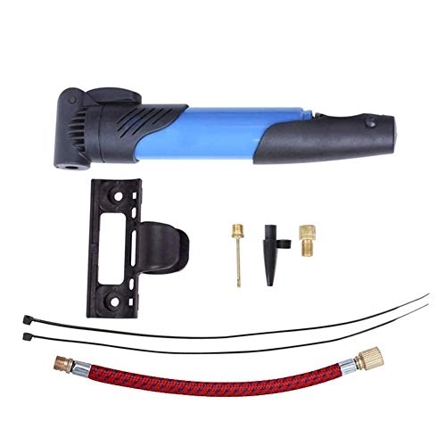 Bike Pump : Generic?Brands Bike Pump Fits, Portable Cycling Bicycle Pump with Three Valves and A Pump Fixing Bracket