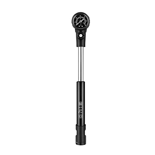 Bike Pump : Gidenfly Bicycle Pump with Pressure Gauge, Mini Portable Bicycle Tyre Pump, Bicycle Pump Compatible with Presta and Schrader Valve for Road Bike, Mountain Bike