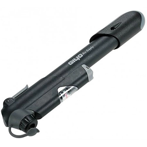 Bike Pump : GIYO GP-41S Hand Inflator, Unisex Adult, Black, 160 PSI / 11 Bar