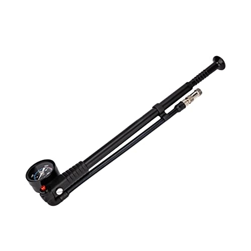 Bike Pump : GUIPAN Bike Pump - Ergonomic Bicycle Shock and Fork Suspension Pump, 300 PSI High Pressure Inflator Pump with Gauge and T-handle, Compatible with Motorcycle, Road, Mountain Bike