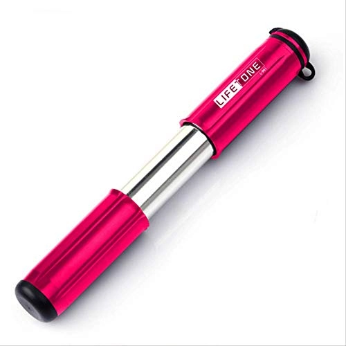Bike Pump : GUONING-L Ultra-light bicycle high-pressure portable gas cylinder ball universal outdoor riding Bike Pump