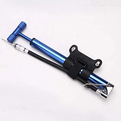 Bike Pump : HEBAI Multifunction High Pressure Bike Floor Pumps Fits Presta Valve, mini Inflation Devices Portable Durable Bicycle Tire Pump For Bicycles, Motorcycles, Cars, Balls And Other Inflatables 10.14