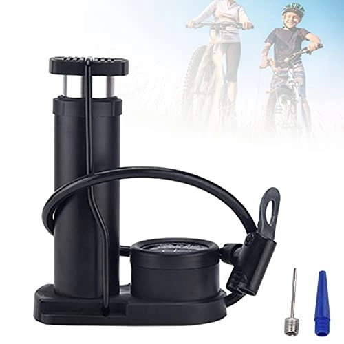Bike Pump : HIMABeauty Durable Light Bicycle Pump, Portable Bike Air Pump Floor Pump 160PSI with Fast Tyre Inflation, Easy To Use And Carry for Universal MTB Road Bike