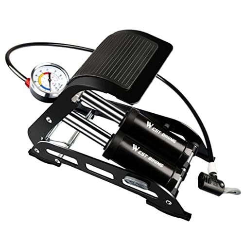 Bike Pump : IIET Foot Air Pump Basketball Bicycle Pump Motorcycle Car Air Pump Bicycle Pump Inflator Tire Pump UpgradeType