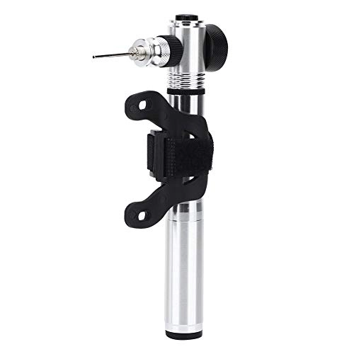 Bike Pump : IKE Tire Pump, 300PSI Mini Two-Way Bike Pump, Compact and Portable Small Size and Lightweight for Outside Cycling Accessories Football Basketball
