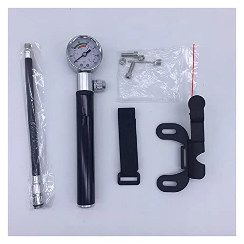 Bike Pump : JINJUANYAO High Pressure Mini Tire Pump With Gauge Fit For Xiaomi M365 1s Pro2 Scooter Tire Hand Air Inflator Pump Fit For Ninext MAX G30 Es2 4
