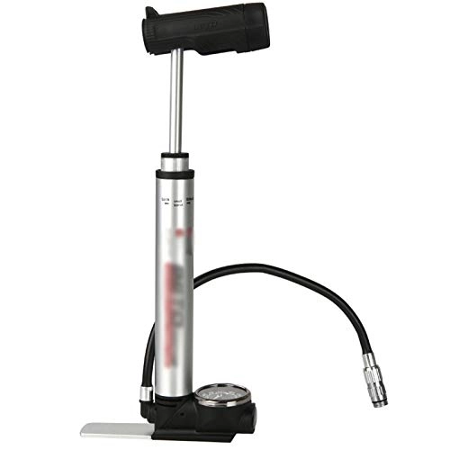 Bike Pump : KJRJKX Bicycle Pump, Portable Cycling Pump Alloy Combo Pump With Gauge 160psi Compatible MTB Road Bicycle Inflator Bike Pump