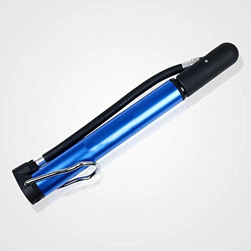 Bike Pump : KX-YF Bicycle Pump Bike Pump Includes Mount Kit Mini Bicycle Air Tire Pump Suitable To Mountain Other Road Multicolor Optional for Road Bike Mountain Bike (Color : Blue, Size : 24.5cm)