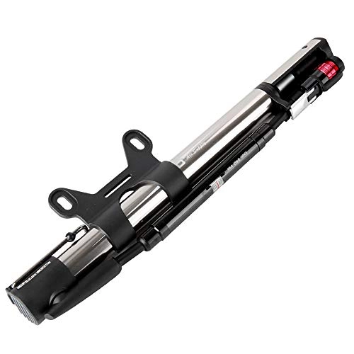 Bike Pump : LBAFS Mountain Bike Pump With Gauge, Portable Mini Compatible Presta And Schrader Valve Connector, Cycling Equipment, GM-741