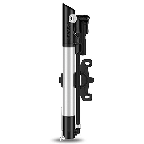 Bike Pump : Lesrly-Cycle Bicycle Pump, Mini Bicycle Pump, Portable Mountain Bike Pump, Super Fast Tire Inflation, Compatible with Universal Presta And Schrader Valves, Single Cylinder