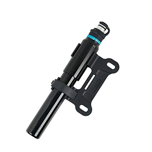 Bike Pump : Lesrly-Cycle Portable Mini Bicycle Pump, Bicycle Tire Air Pump, Manual Inflator, Compatible with Presta & Schrader Valve, Suitable for Road / Mountain / BMX Bicycles, Black