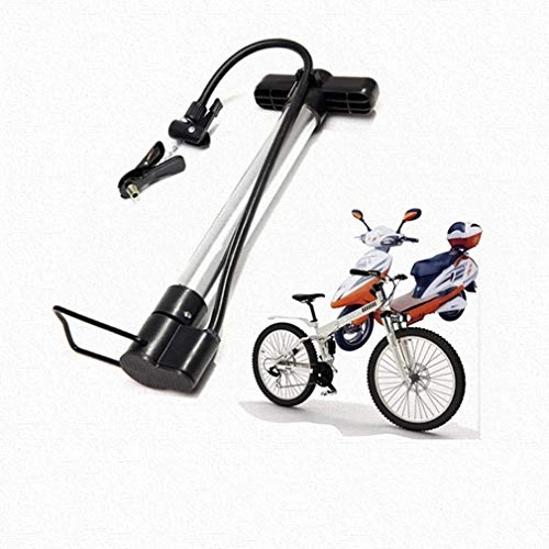 Bike Pump : LHQ-HQ Outdoor Outdoor sports Foot Pumps, Portable Bicycle Pump AntiSlip High Pressure Mini Pumps, For Presta And Schrader Valves, Mountain Bike Roads Wheelchair Motorcycle