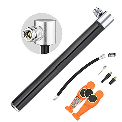 Bike Pump : LIERSI Mini Portable Mount Bike Pump Reliable and Compact High Pressure Bicycle Pump, Superior Quality & Performance - Great for Road, Mountain, BMX Bicycle Prams