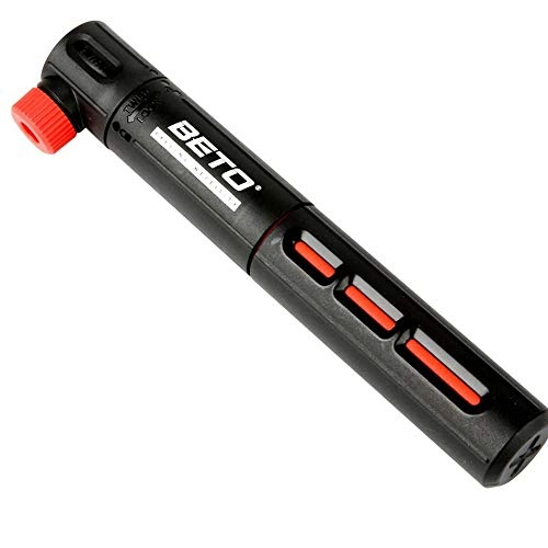 Bike Pump : LSX Mini Bicycle Pump Suitable For High Pressure Reliable Compact, Lightweight Performance - Suitable For Road Mountain Bike Tire Pump - 2 Pieces