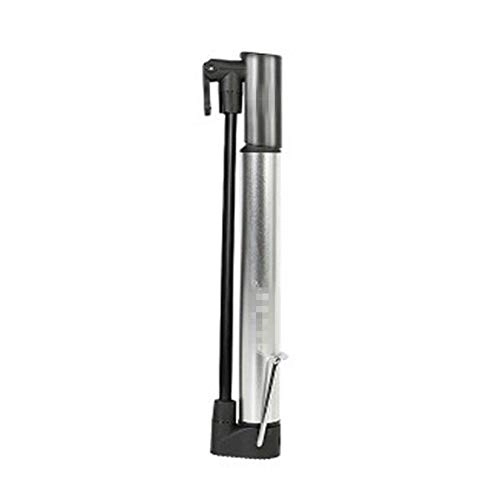Bike Pump : LULUVicky Bike Pump High Pressure Portable Bike Pump Bicycle Tire Accessories MTB Road Bike Cycling Pump Suitable For Bicycles (Size:Onesize; Color:Silver)