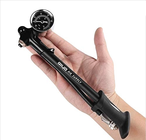 Bike Pump : MAIKE 300 PSI Mini Bike Pump With Pressure Gauge, For Bike Shock Pump For Mountain, MTB, Road Bikes And Motorcycle, Mountain Bikes, Including Gas Needle To Inflate Sports Balls, Balloons