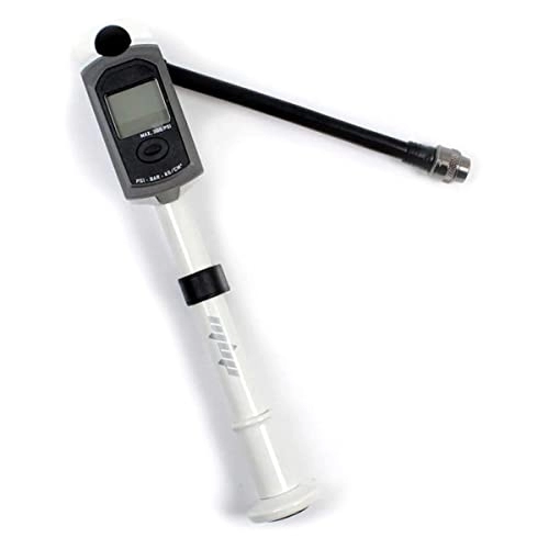 Bike Pump : MBP Digital Compact High Pressure Bicycle Shock Pump (300 Psi Max) Front Forks and Rear Shocks Easy to Carry