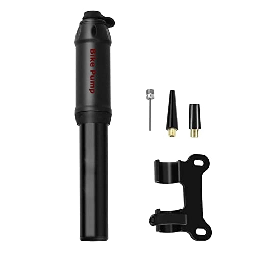 Bike Pump : Mini Bike Pump Premium Edition, Fits Presta and Schrader valves, Aluminum Alloy Durable Tire Bicycle Pump, High Pressure PSI, Bicycle Tire Pump for Road and Mountain Bikes (A SET)