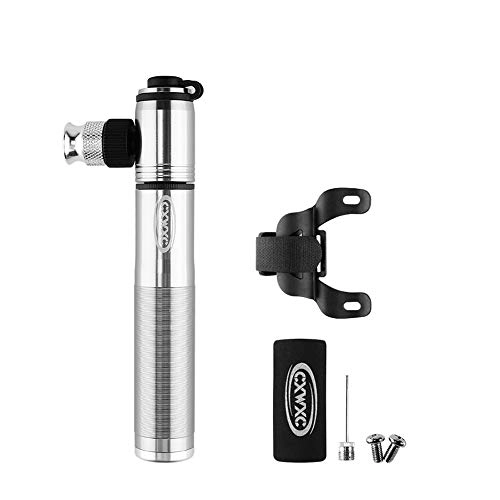 Bike Pump : Mini Portable Bike Pump, Valve Adapter Ball Air Inflator Cycling Bicycle Pump, CO2 Inflator Hand Pump, For Bike Combo Bicycle Pumps