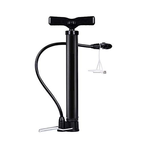 Bike Pump : N \ A Mini Bike Pump, Portable Aluminum Alloy Bike Tire Pump Kit Common for Anglo-American French Gas Nozzle, 120 PSI High Pressure, Fast Tire Inflation for Road, Mountain and Bikes