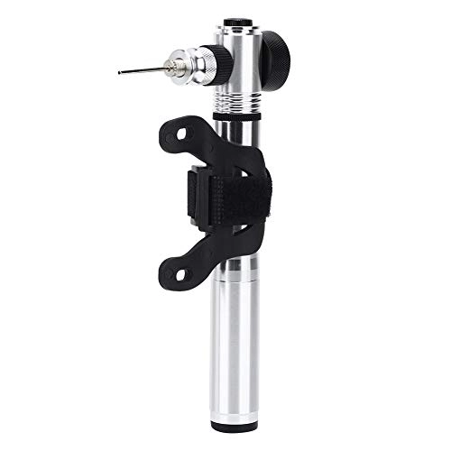 Bike Pump : Nannigr Bike Air Pump, Compact Comfortable Hand Feeling Bicycle Pump Asy To Hold for Schrader / Presta Valve for Outside Cycling