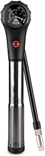 Bike Pump : NFRMJMR SP-005AG Portable Cycling Pump Alloy Combo Pump With Gauge 300 Psi MTB Bike Tire Shock Fork Inflator