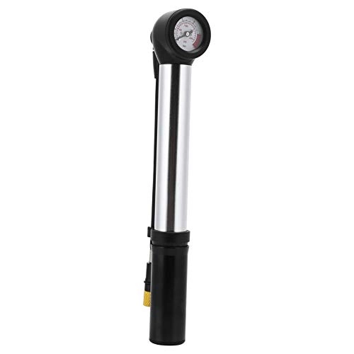 Bike Pump : Nikou Bike Tire Pump- A 150psi aluminum alloy Tire Pump with strong sealing that can be rotated 360 degrees is suitable for front forks