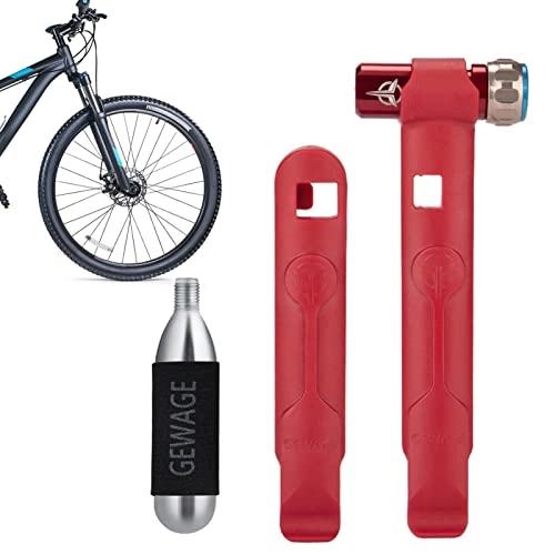 Bike Pump : Ocobetom Mini Bike Pump - Portable Compact Bicycle Pump - US-French Mouth Safe Air Pump, Mountain Road Cycling Accessories, Bicycle Tire Repair Kit, Quick Charge in Seconds