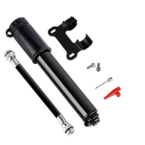Bike Pump : Omaijia 2 Sets of Mini Bicycle Pump, Aluminum Alloy Portable Mini Bicycle Tire Pump, No Glue Puncture Repair Kit, Suitable for Frame Installation of Presta and Schrader Valves
