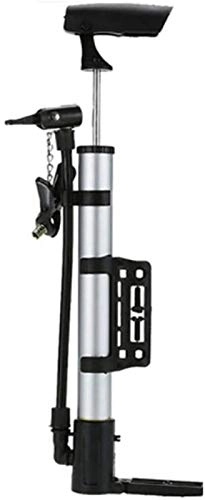 Bike Pump : Plztou Aluminum alloy mini portable pump outdoor bicycle pump bicycle pump mini pump riding equipment suitable for road and mountain bikes (Color : C3)