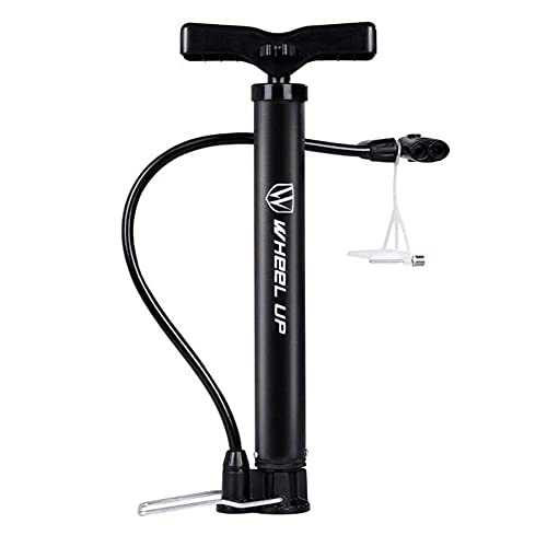 Bike Pump : Portable Bike Floor Pump - 120PSI Bicycle Air Pump Automatically Reversible Presta & Schrader Valves, Bike Tire Inflator With Multifunction Ball Needle
