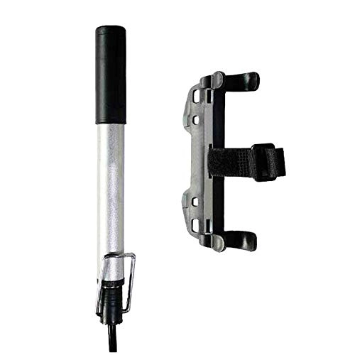 Bike Pump : Portable Bike Floor Pump Track Pump Long Soft Tube Bike Pump High Pressure Bicycle Mini Pump With Gauge Simple Switch From Presta To Schrader Valves, Tyre Pump Suitable For Mountain, Road, BMX Bike Multi