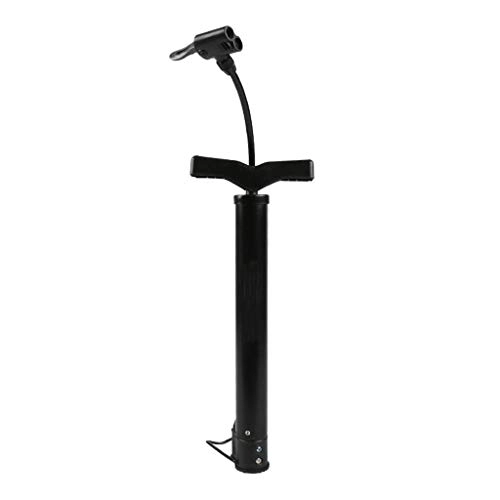 Bike Pump : Portable Bike Road Bicycle High Pressure Pump With Gauge Portable Inflator Tool Sport Pump (B, One Size)