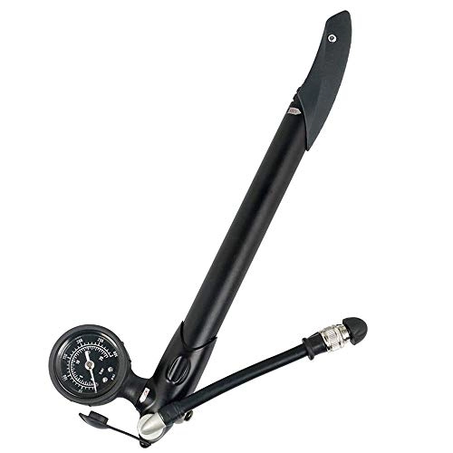 Bike Pump : Qiutianchen Bike Pump Lightweight Universal Mini Bicycle Pump With Extended Soft Tube High Pressure Pump For Mountain Bicycle / Motorcycle / Ball, Automatically Reversible Presta & Schrader Versatility