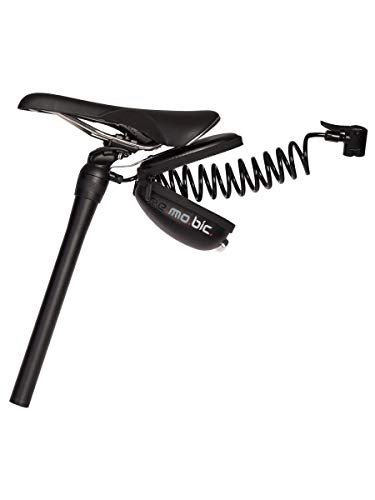 Bike Pump : re.mo.bic. airpump integrated into the bicycle, 8 bar / 120PSI, bicyclepump, fully integrated, saddlebag, seat posts, Adapter for all valves